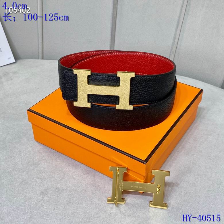 Iconic Reversible Leather Belt - draft