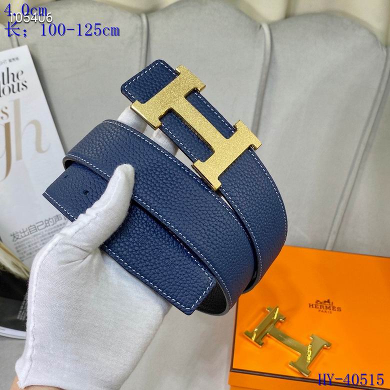 Iconic Reversible Leather Belt - draft