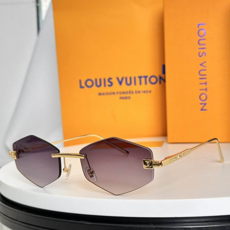 Rimless Geometric Sunglasses - draft