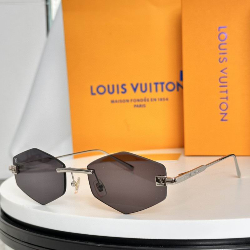 Rimless Geometric Sunglasses - draft