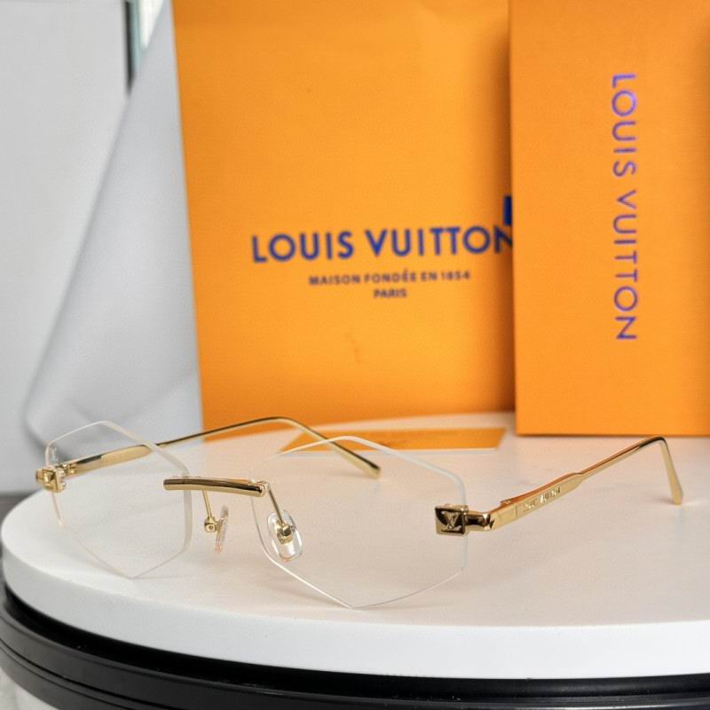 Rimless Geometric Sunglasses - draft