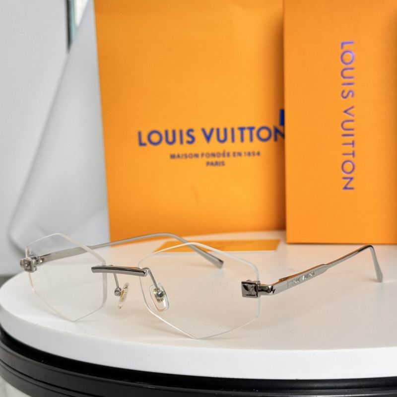 Rimless Geometric Sunglasses - draft