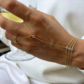 Lilia Hand Chain Bracelet - draft