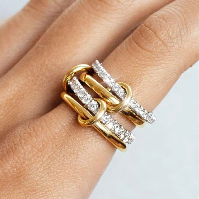 Viral 4-Band Stack Ring - draft