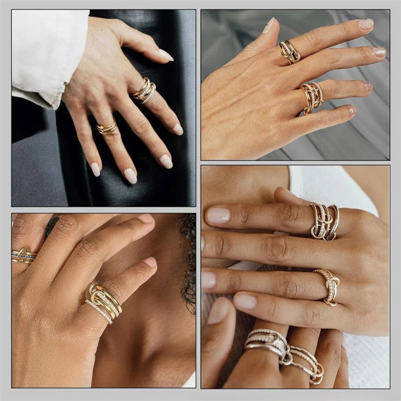 Viral 4-Band Stack Ring - draft