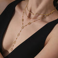 Minimal Long Chain Necklace - draft