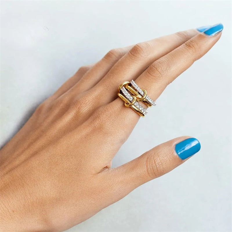 Viral 4-Band Stack Ring - draft