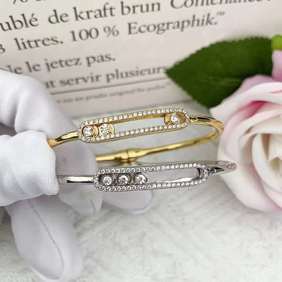 Minimalist Oval Bracelet - draft