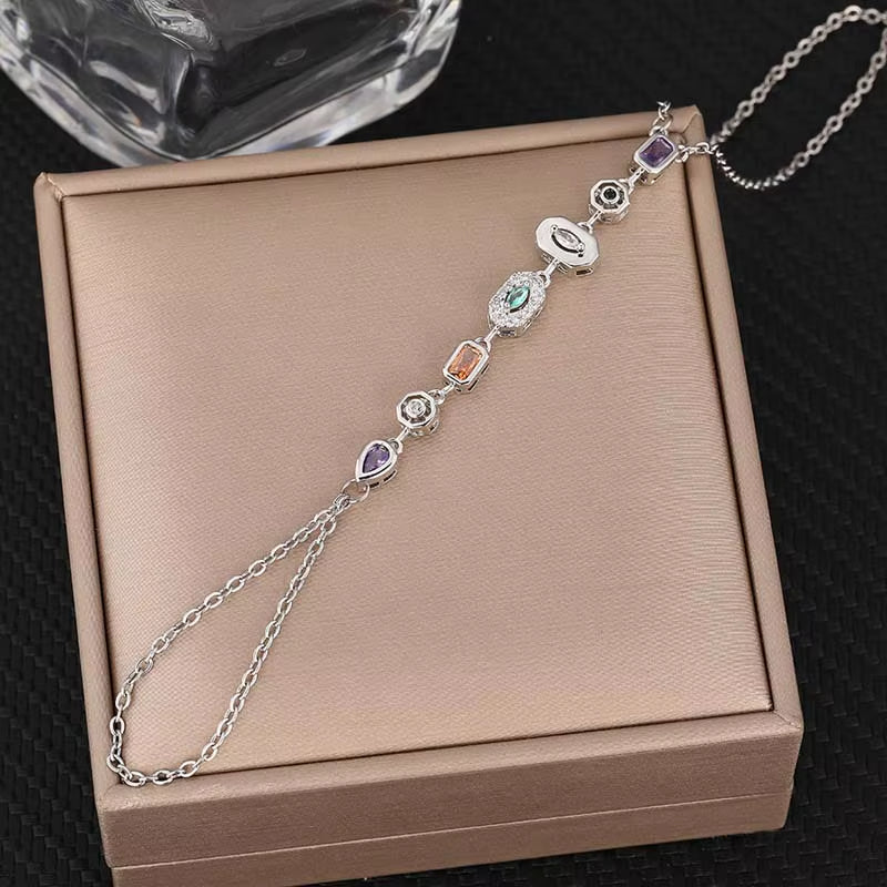 Minimal Link Hand Chain Bracelet - draft