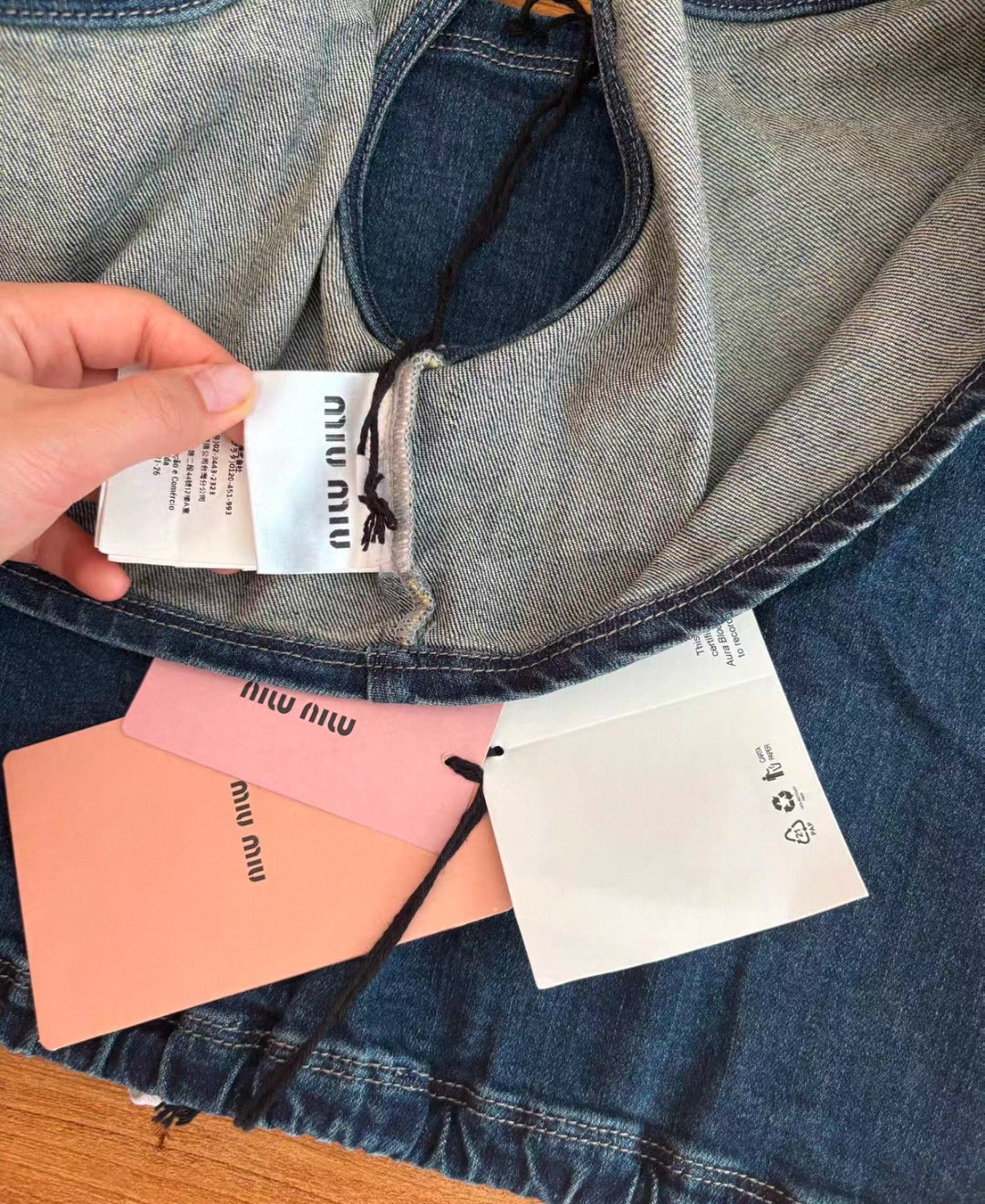 Two-Piece Stretch Denim Set