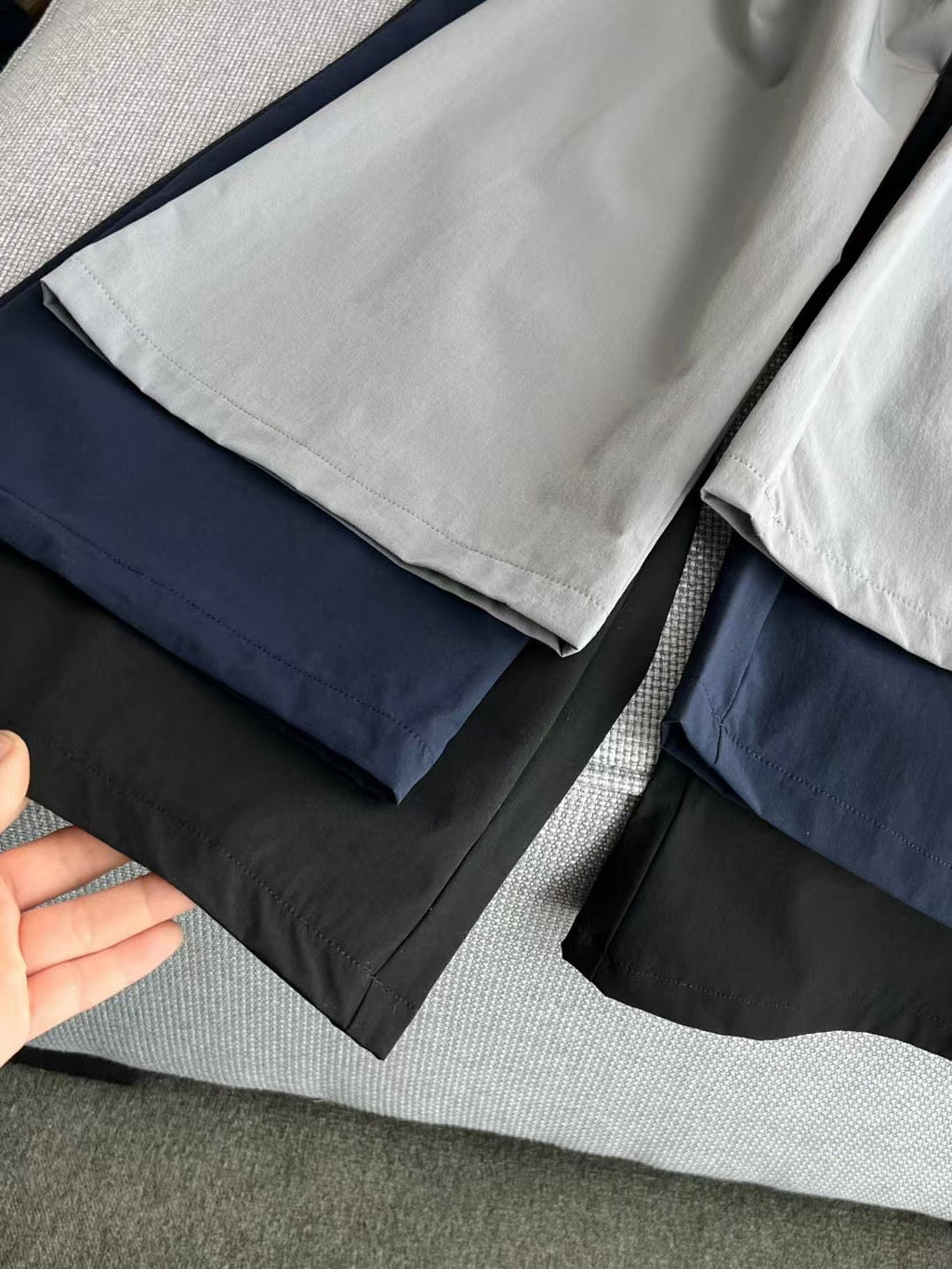 High-Waist Flow Wide Pants
