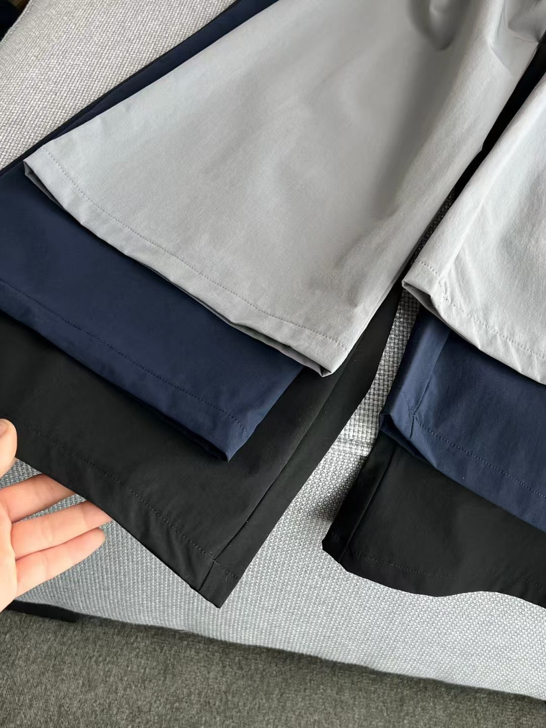 High-Waist Flow Wide Pants