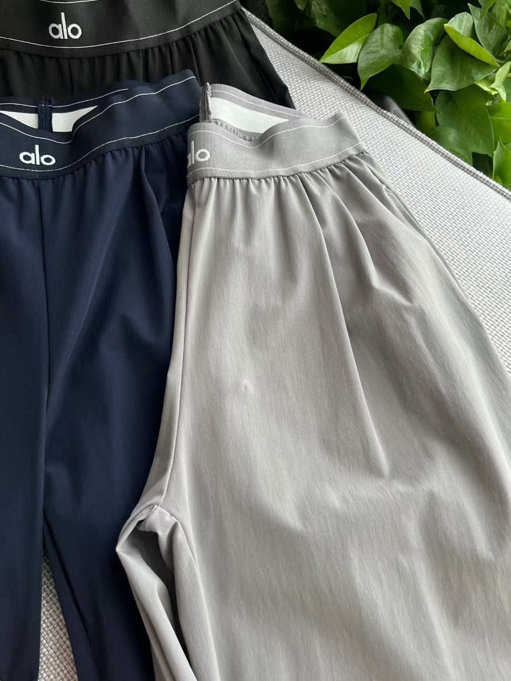 High-Waist Flow Wide Pants