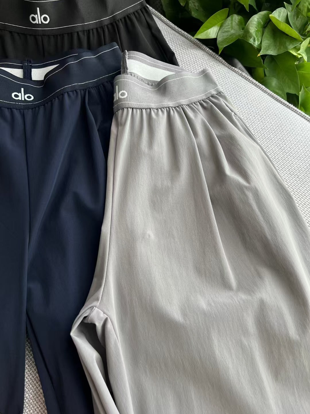 High-Waist Flow Wide Pants