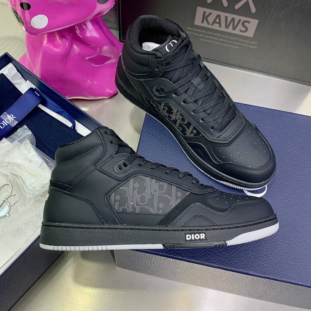 Velcro High-Top Sneakers - draft
