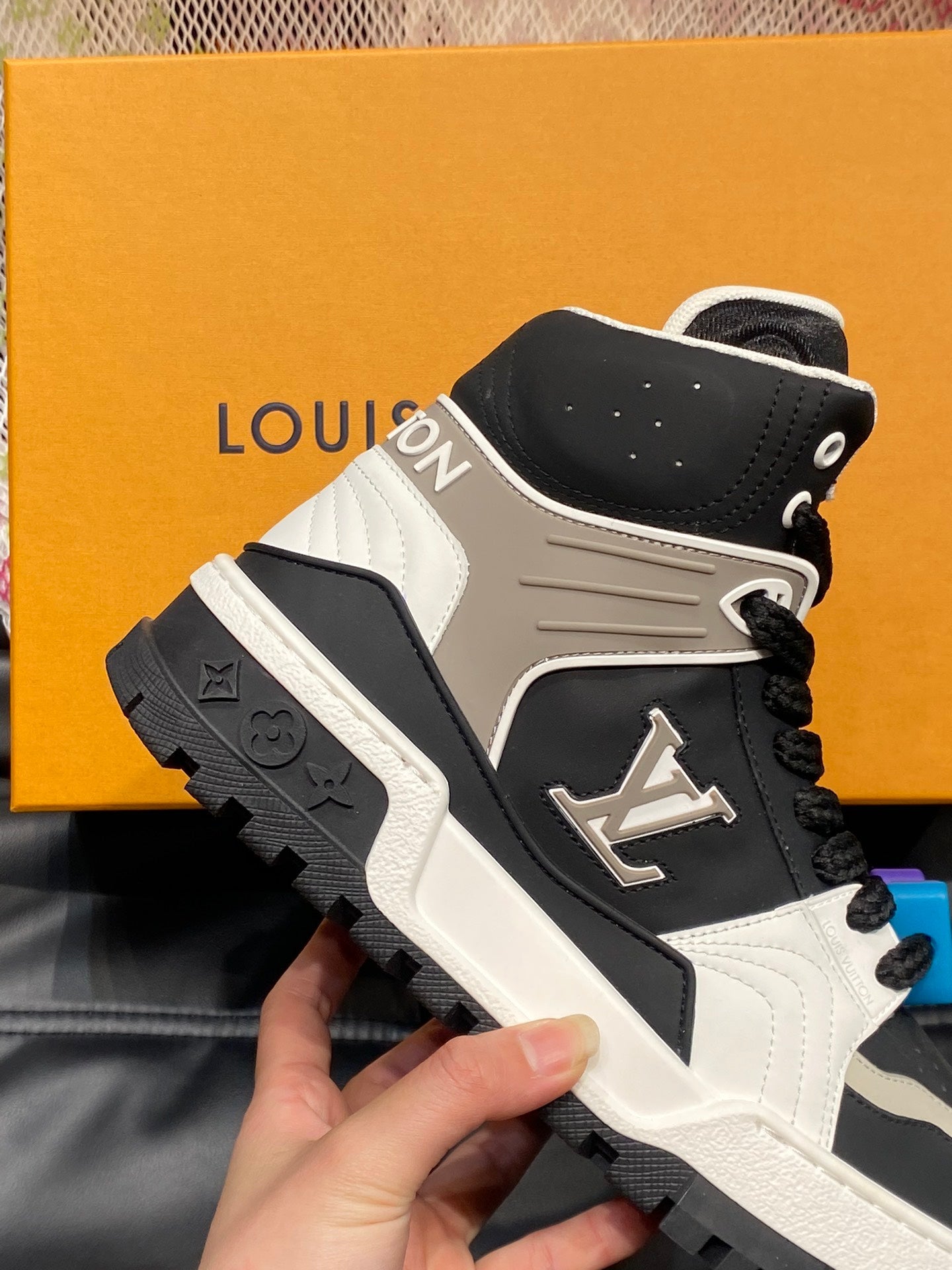 Premium High-Top Trainers - draft