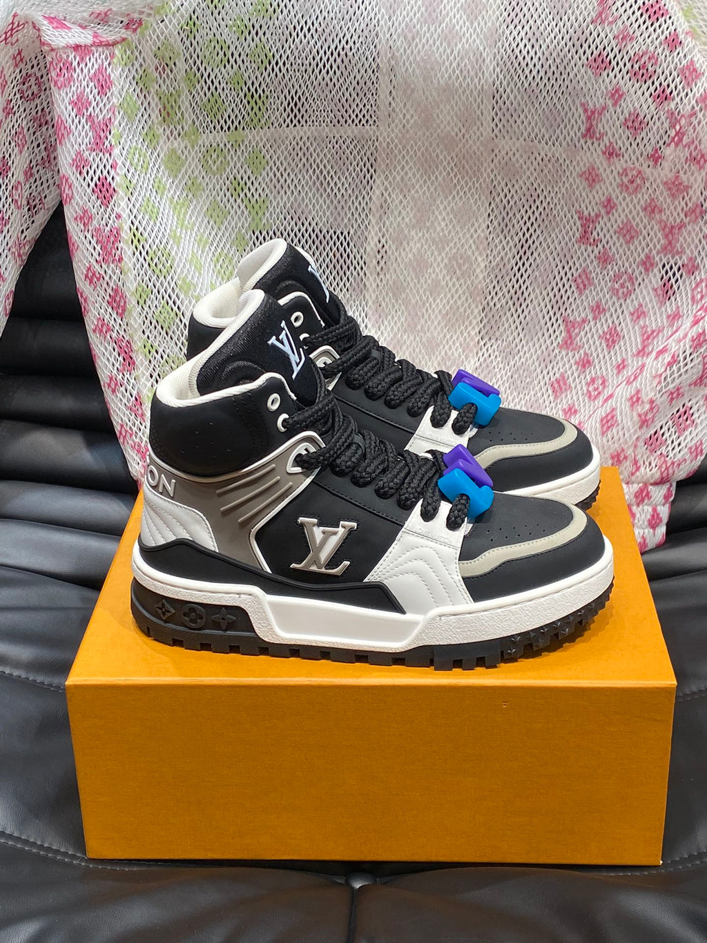 Premium High-Top Trainers - draft