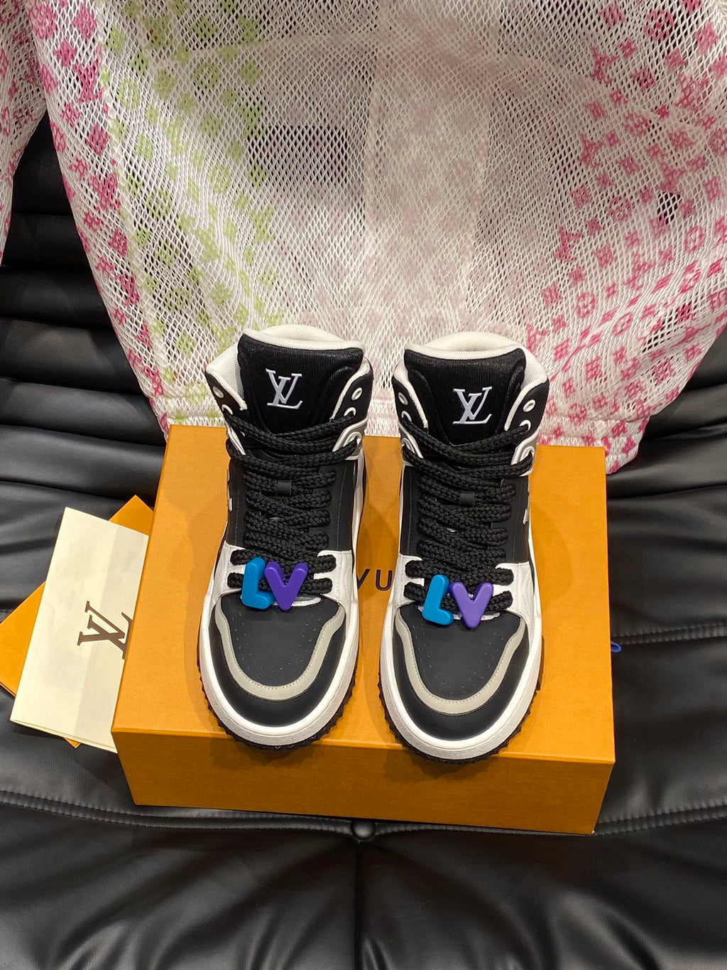 Premium High-Top Trainers - draft
