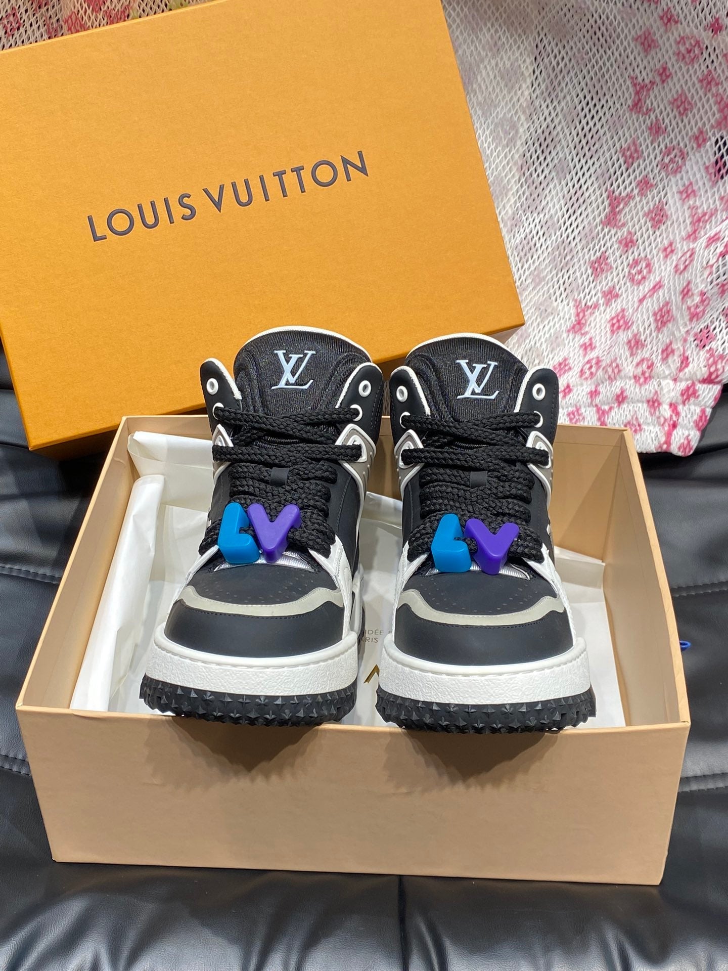 Premium High-Top Trainers - draft