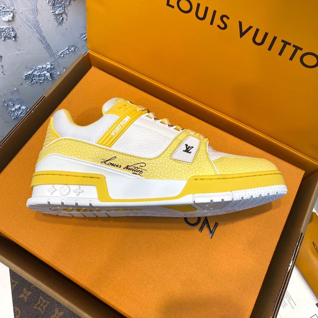 High-End Italian Leather Urban Sneakers - draft