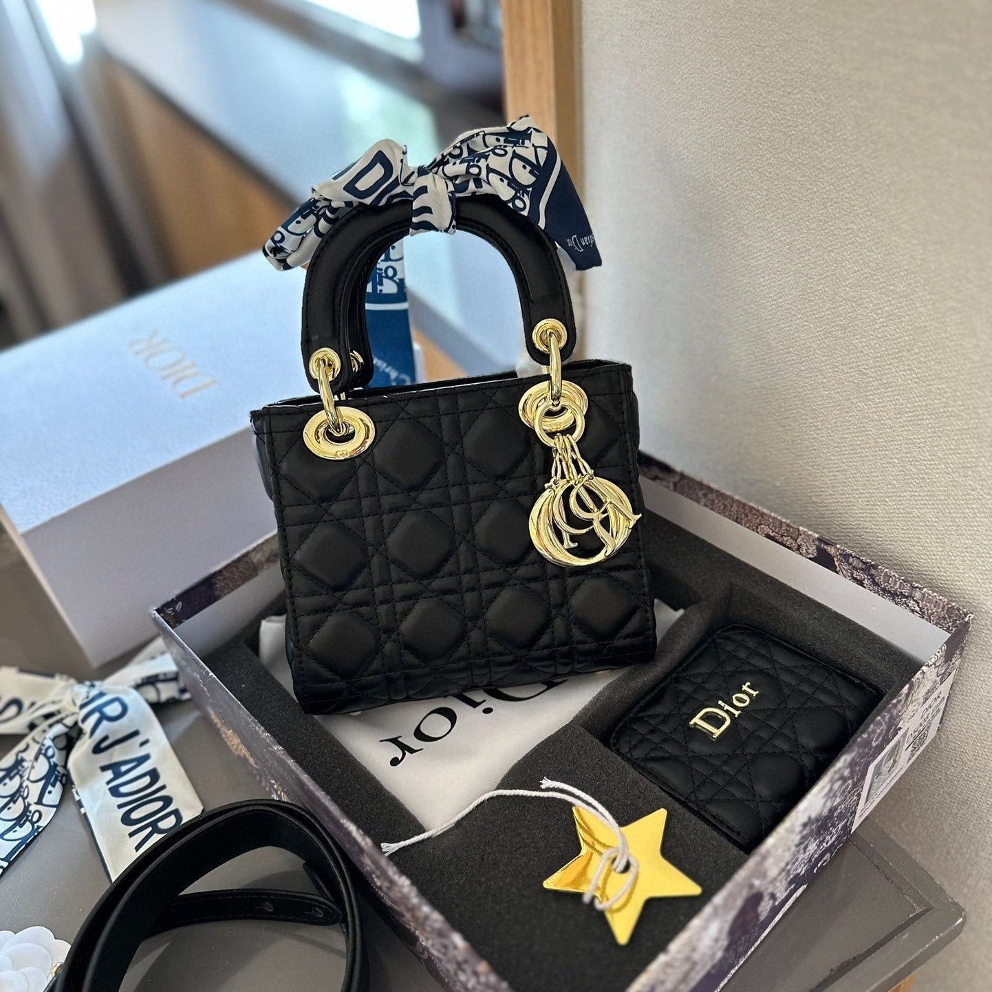 CD Princess Shoulder Bag