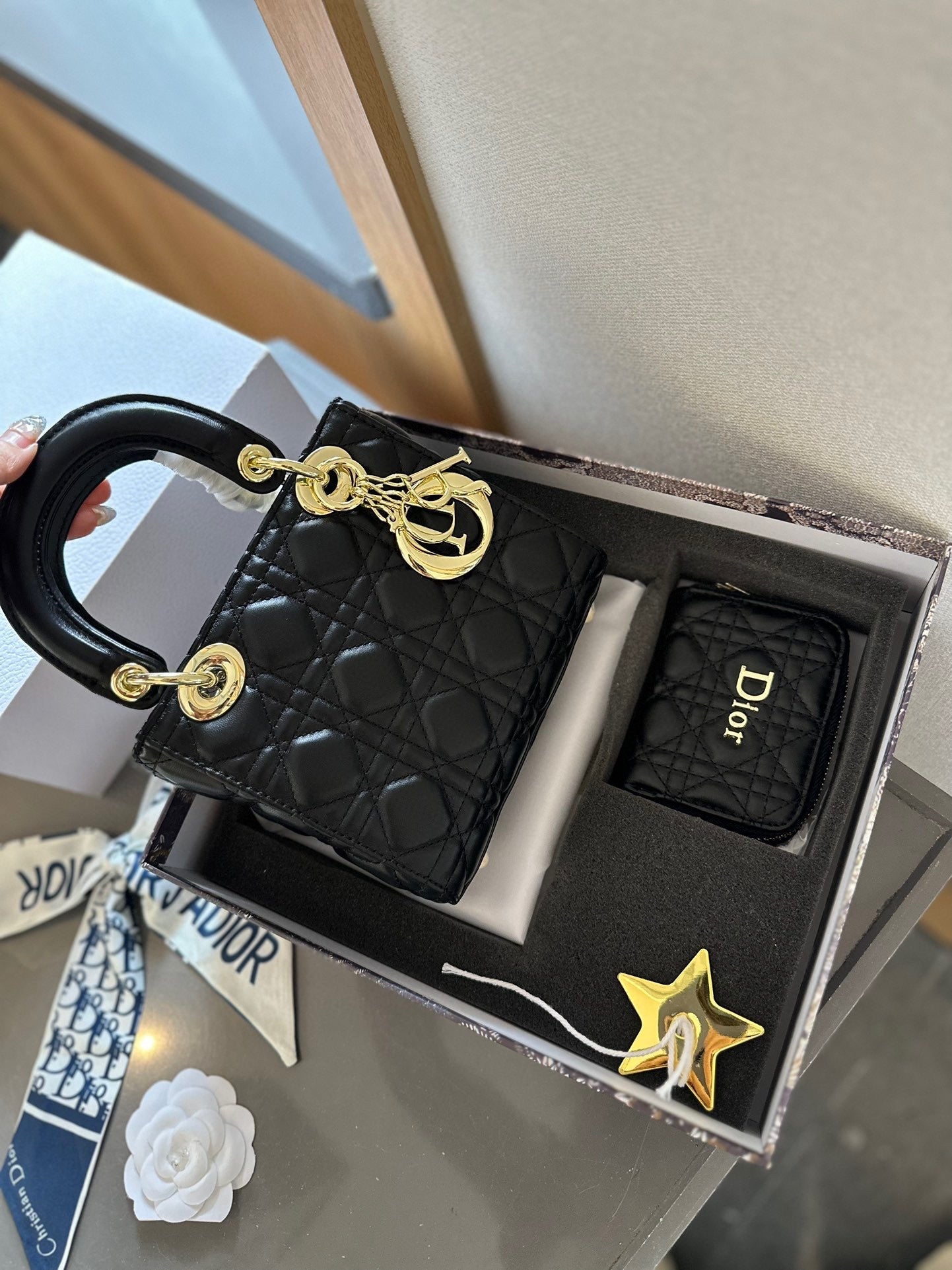 CD Princess Shoulder Bag