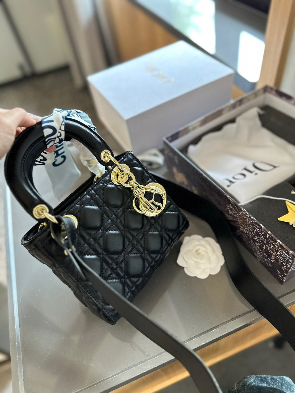 CD Princess Shoulder Bag