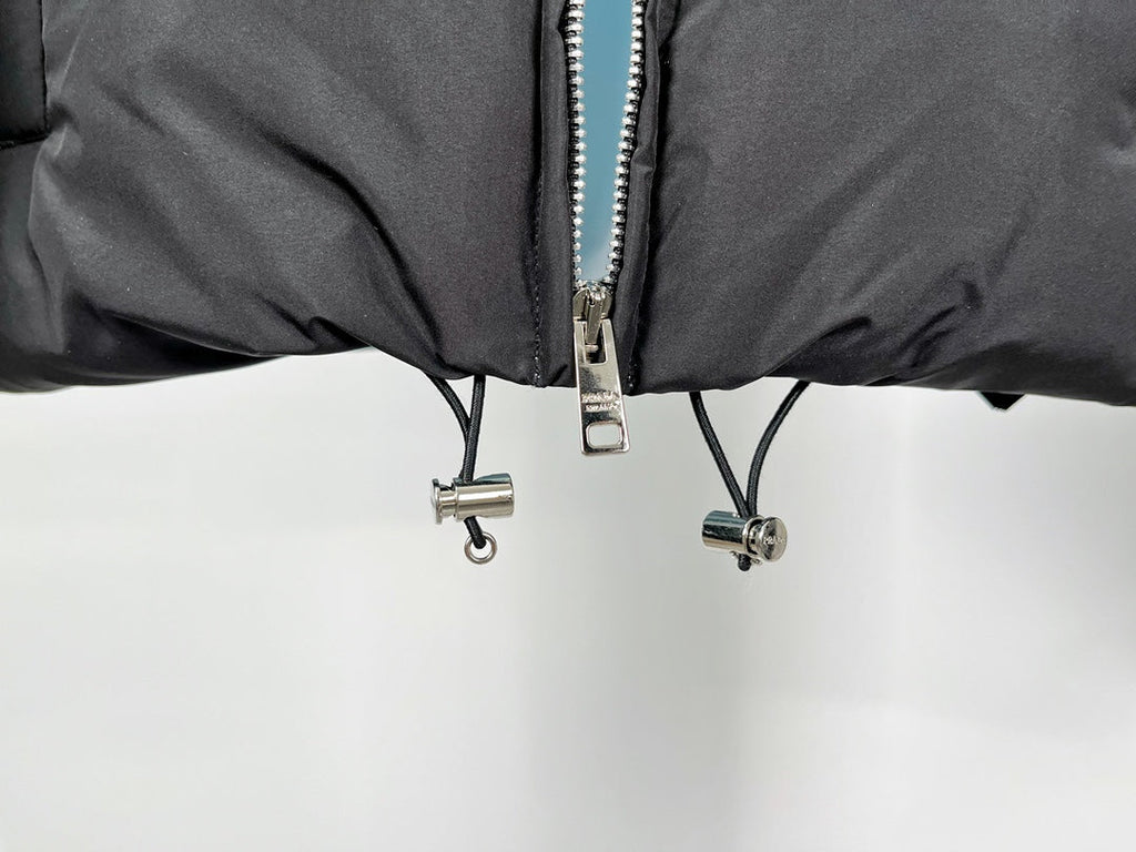 Short Black Down Jacket - draft