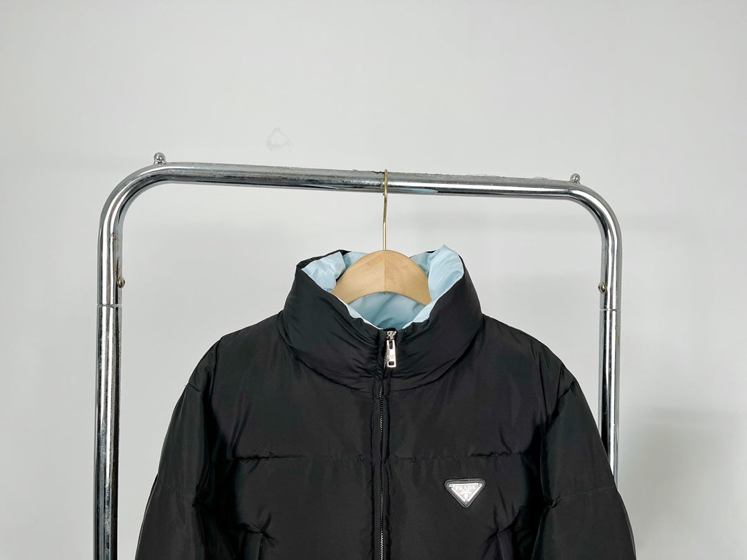 Short Black Down Jacket - draft