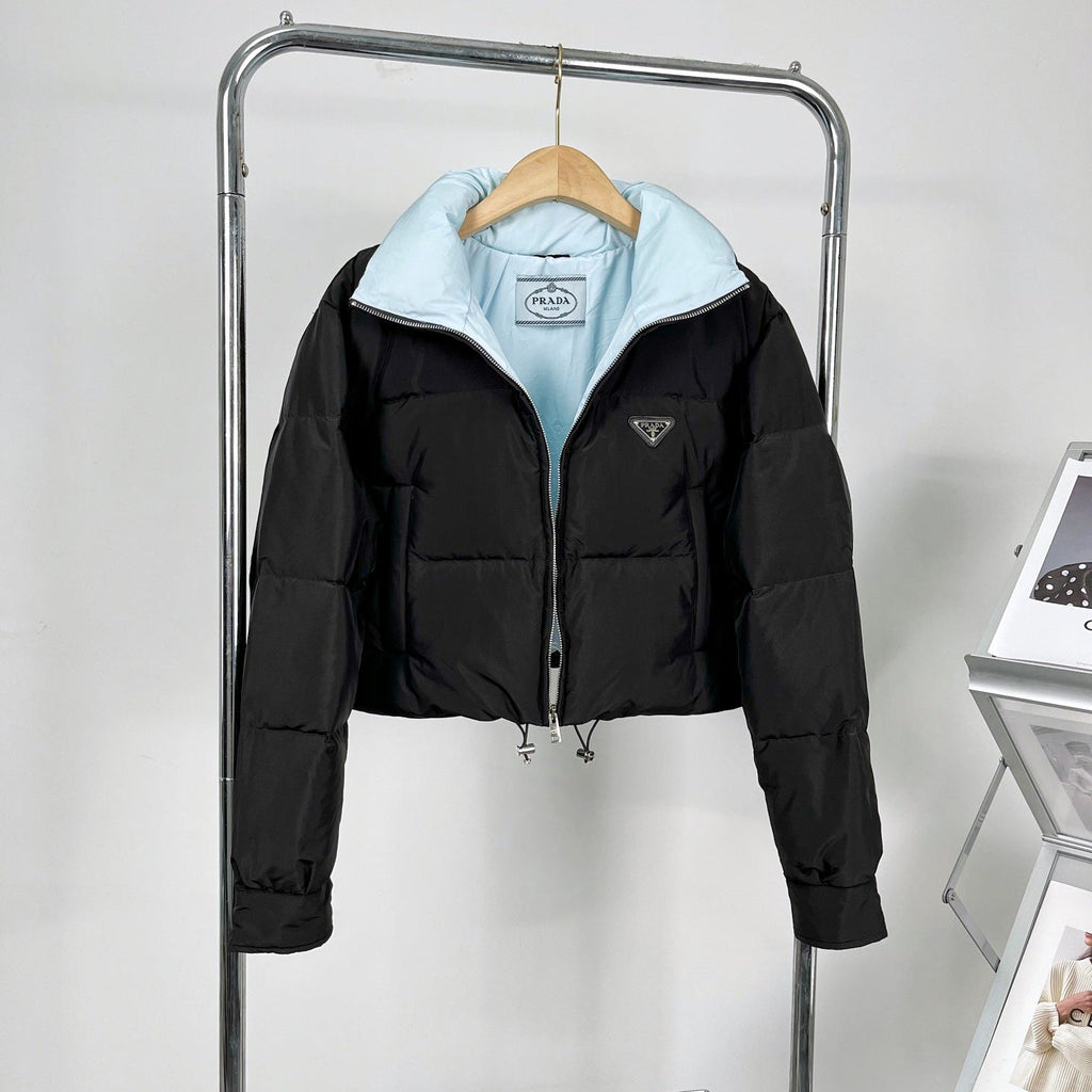 Short Black Down Jacket - draft