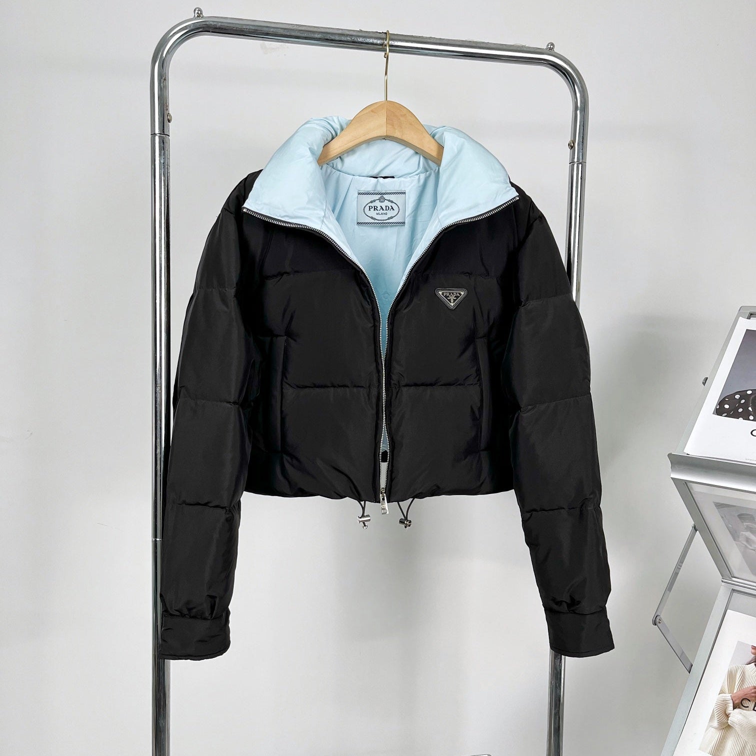 Short Black Down Jacket - draft