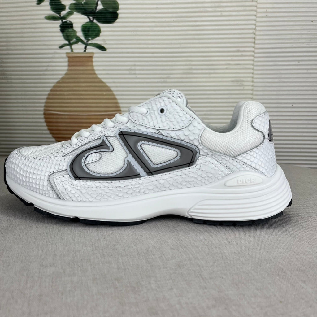 B30 Inspired Sneakers – White Snake Leather - draft