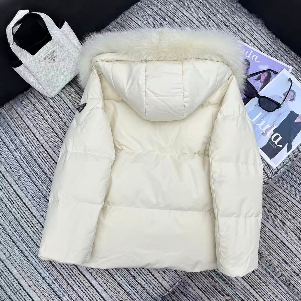 White Down Jacket - draft