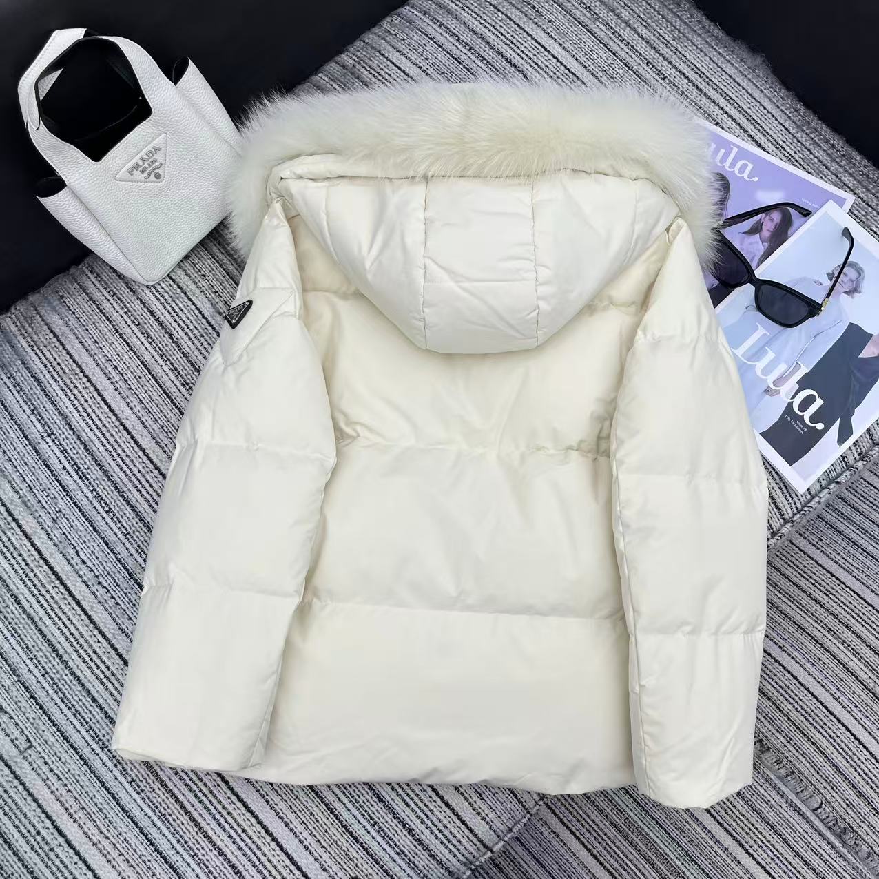 White Down Jacket - draft