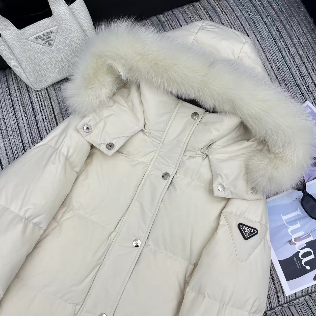 White Down Jacket - draft