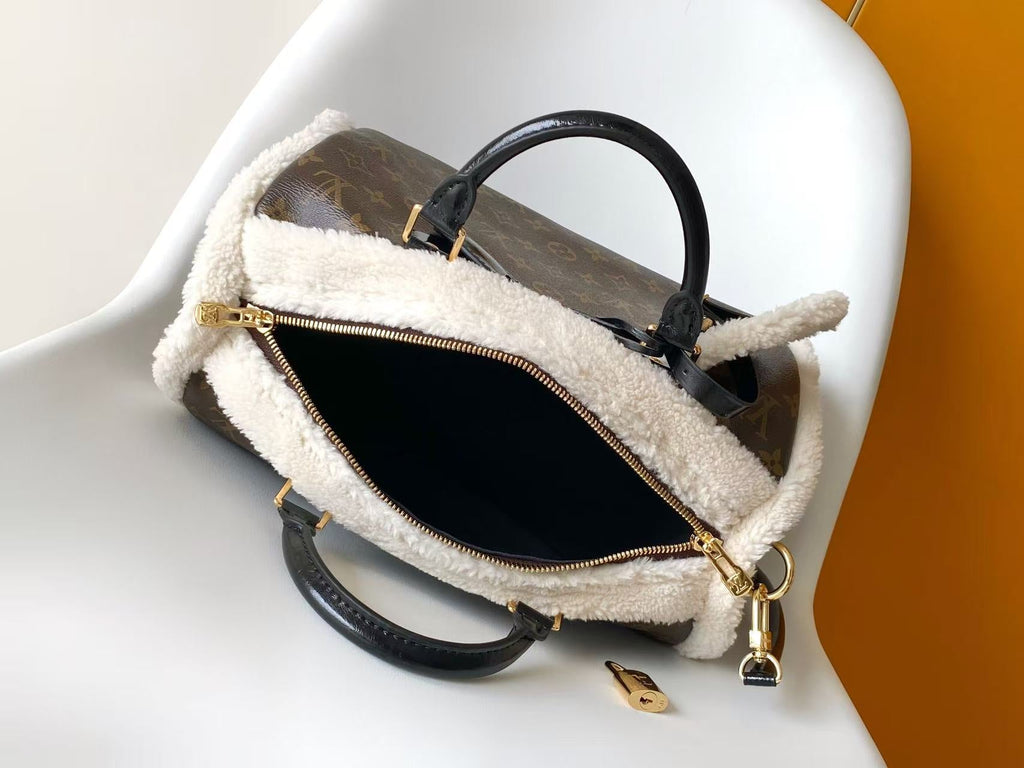 Leather Bag with Soft Trim - draft