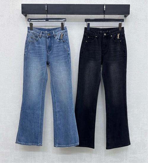 70s-Style Flared Jeans
