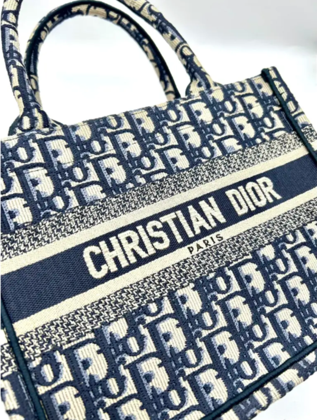 Large Embroidered Tote Bag