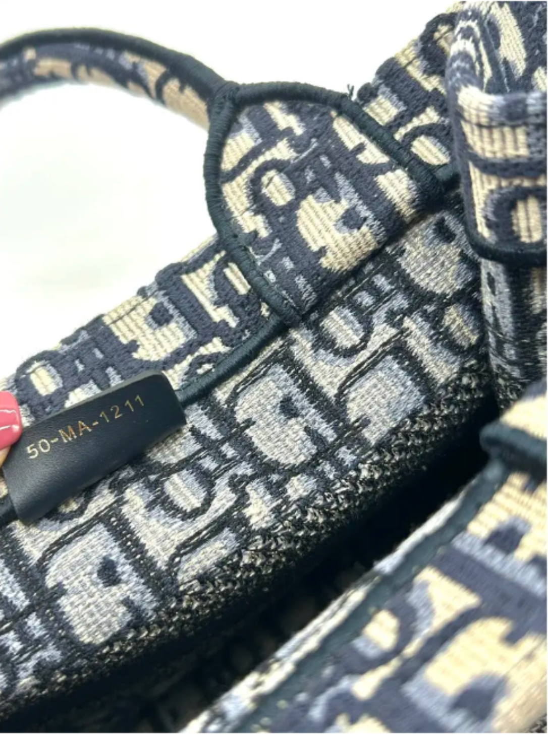 Large Embroidered Tote Bag